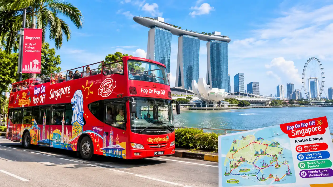Hop On Hop Off Singapore Routes & Maps